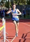 Carl Smith brings Leeds home to victory in the Northern Mens 6 Stage Road Relay.